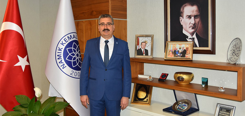 Namık Kemal Üniversitesi Rektörü Prof. Dr. Mümin ŞAHİN’in ‘12 Mart İstiklal Marşı’nın Kabulünün 104. Yılı’ Dolayısıyla Mesaj Yayımladı