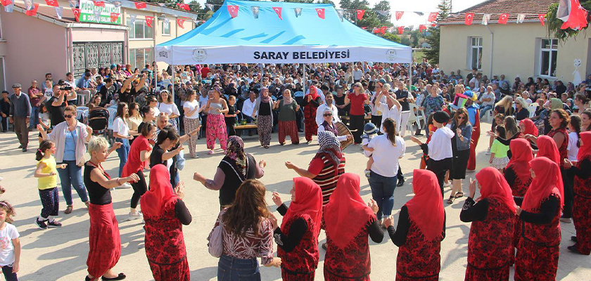 Saray, 5. Küçükyoncalı Keşkek Şenliği’nde buluştu