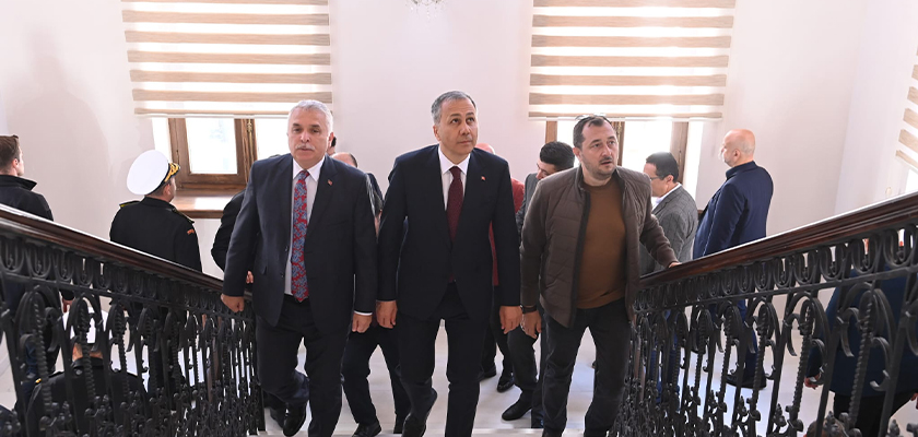 Başkan Yüksel İstanbul Valisi Ali Yerlikaya ve beraberindeki heyeti ağırladı