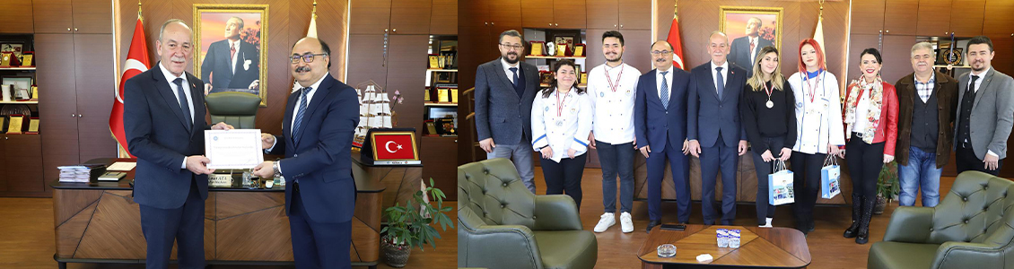 MADALYALARLA GERİ DÖNDÜLER