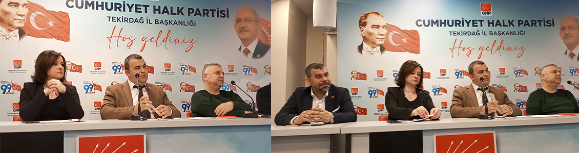 Chp İl Başkanı NALLAR’ “Meydana gelen felaketi dayanışma içinde aşacağız”