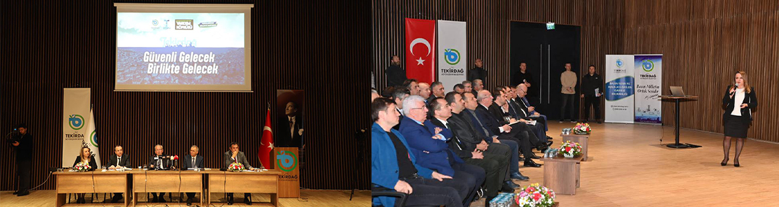 Tekirdağ’da Büyükşehir Belediyesi ‘Deprem Risk Yönetimi’ toplantısı düzenledi
