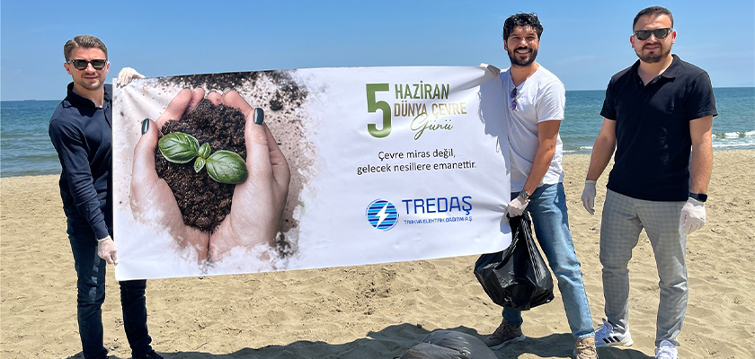 TREDAŞ ÇALIŞANLARI ÇEVRE BİLİNCİNİ VURGULADI