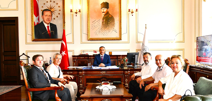 Basın Mensupları Vali Soytürk’ü Ziyaret Etti