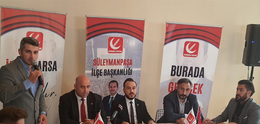 Yeniden Refah Partisinden; Ali Rıza Özen Aday Adaylığını Açıkladı