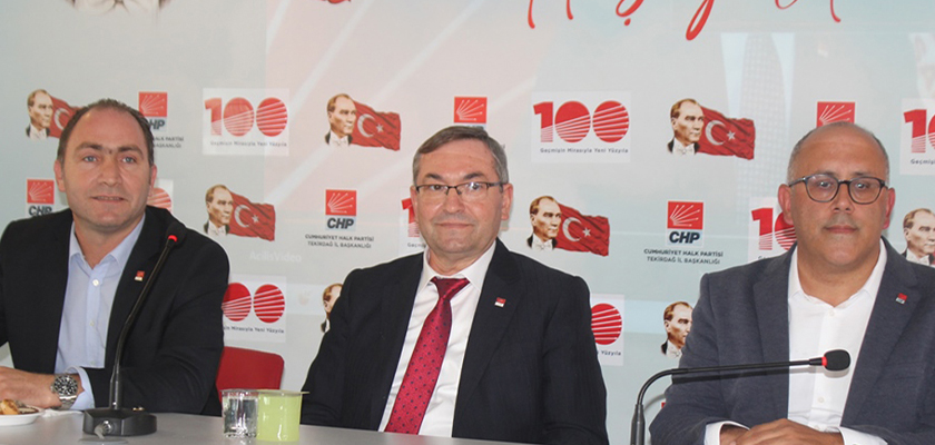 RECEP ÖKTEN, SÜLEYMANPAŞA BELEDİYE BAŞKANLIĞI ADAY ADAYLIĞINI İLAN ETTİ