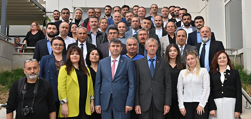 AK PARTİ SÜLEYMANPAŞA İLÇE YÖNETİMİ BASINA TANITILDI