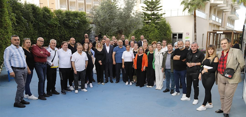 GAZETECİLERDEN BAŞKAN ATAYA TEŞEKKÜR