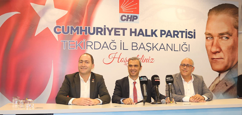 MURAT UYSAL SÜLEYMANPAŞA’YI YENİDEN CHP BAYRAKLARIYLA DONATMAK İÇİN BAŞKAN ADAYLIĞINI AÇIKLADI