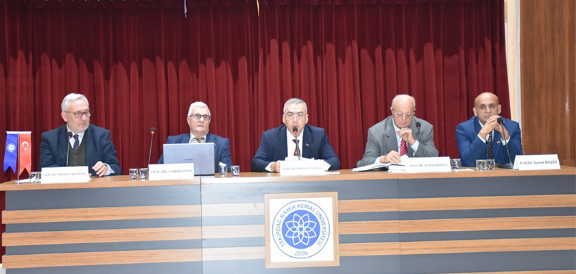 Namık Kemal Üniversitesi Ziraat Fakültesi Tarafından “Mustafa Kemal ATATÜRK; Milli Ekonominin Temeli Tarımdır” Konulu Panel Düzenlendi