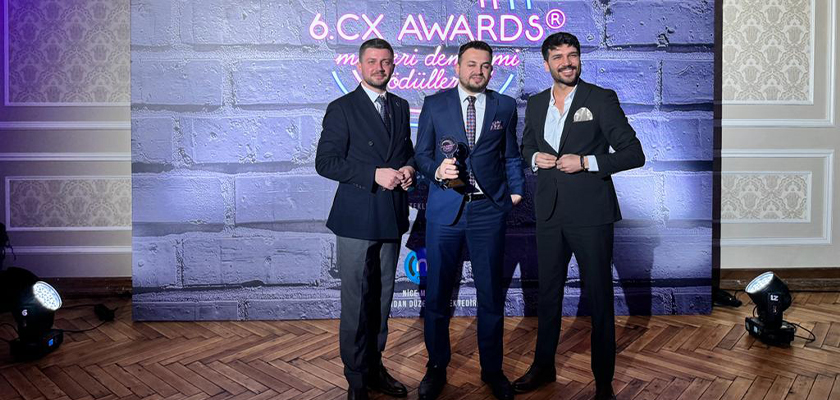 TREDAŞ’a, 6.CX Awards Turkey’de, “En İyi Fikir” ve “Sektörde İlkler” ödülü’nü aldı