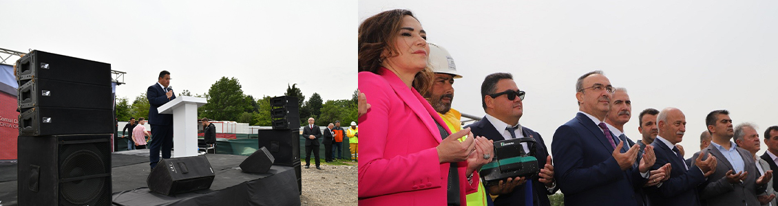 Kemal Darcan Ortaokulu Temel Atma Töreni Gerçekleştirildi