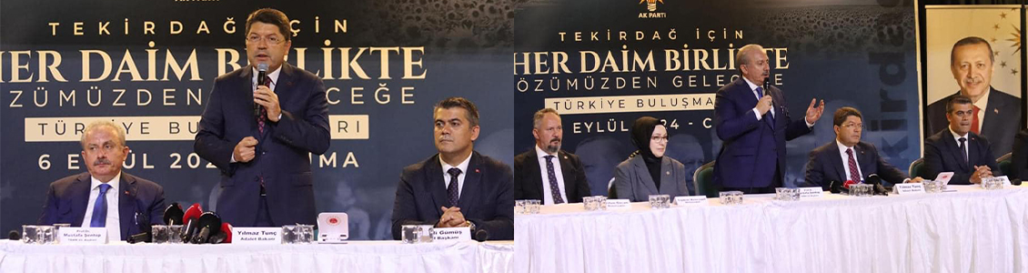 ADALET BAKANI TUNÇ: YENİ ANAYASAYA ‘RED’ VERENLER SANDIKTA CEVABINI ALACAK