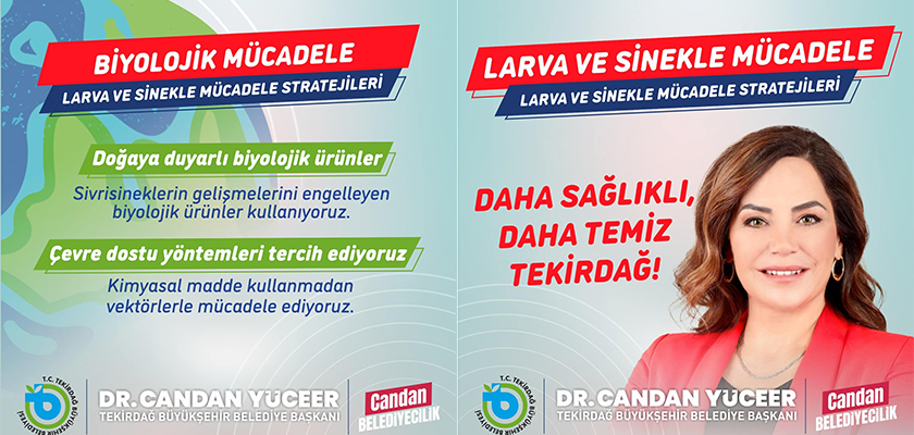 BÜYÜKŞEHİR’DEN VEKTÖRLERLE MÜCADELEDE ETKİLİ ADIMLAR