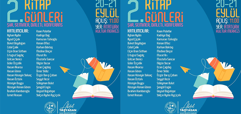 Saray Belediyesi 2. Kitap Günleri başlıyor