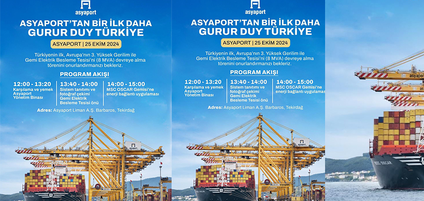Asyaport’tan Bir İlk Daha