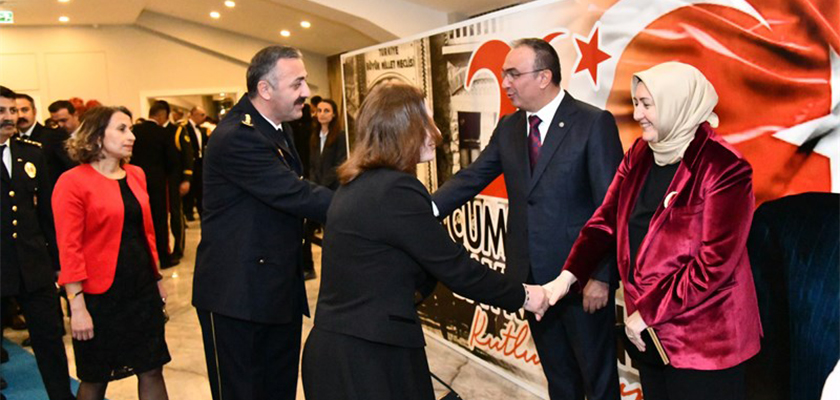 29 Ekim Cumhuriyet Bayramı Kabul Töreni Düzenlendi