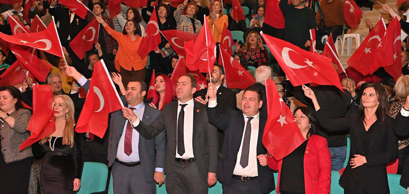 Tekirdağ’ın Kurtuluşunun 102. Yılı Rumeli ve Tekirdağ Türküleri Konseri İle Kutlandı