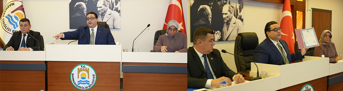 MARMARAEREĞLİSİ BELEDİYE BAŞKANI BOZKURTER