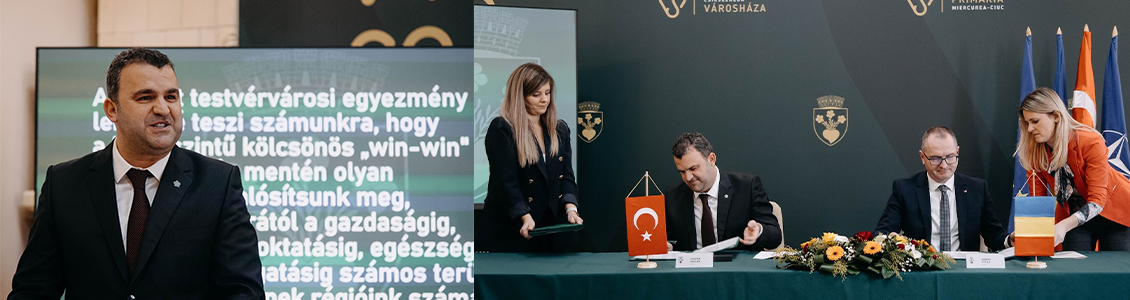 Süleymanpaşa İle Csikszerada Belediyeleri Arasında Kardeşlik Protokolü İmzalandı