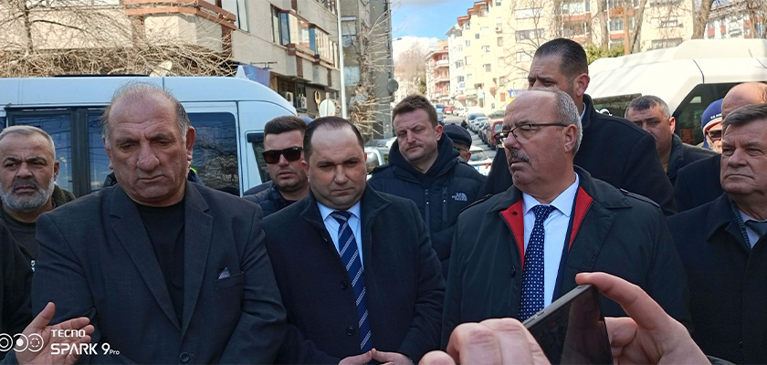 Tekirdağ Şoförler ve Otomobilciler Odası Federasyonu UKOME Kararlarını Protesto Etti