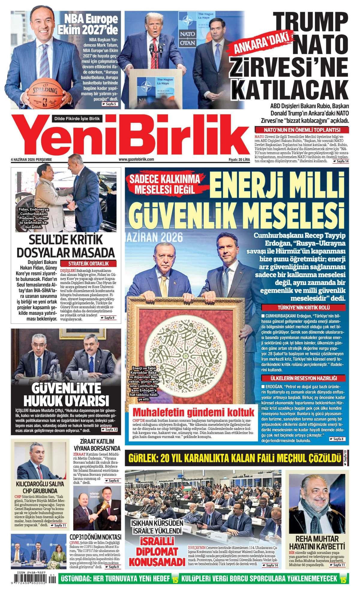 Yeni Birlik