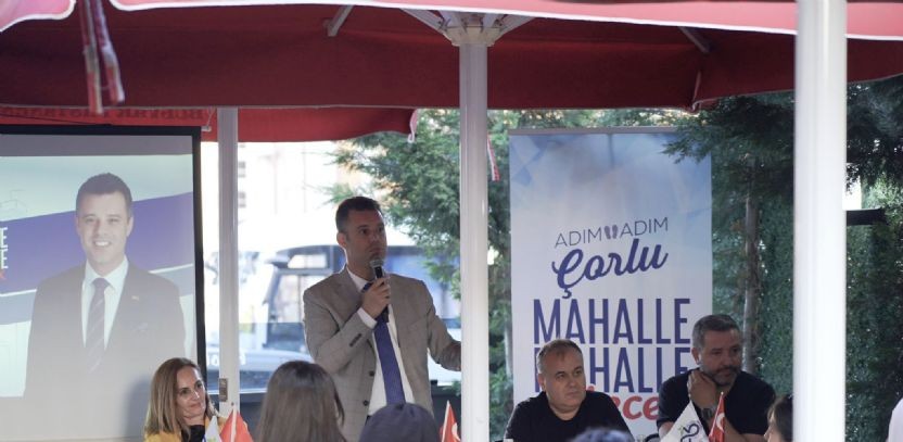 Başkan Sarıkurt: “Adım Adım Çorlu, Mahalle Mahalle Gelecek Projemiz Başladı”