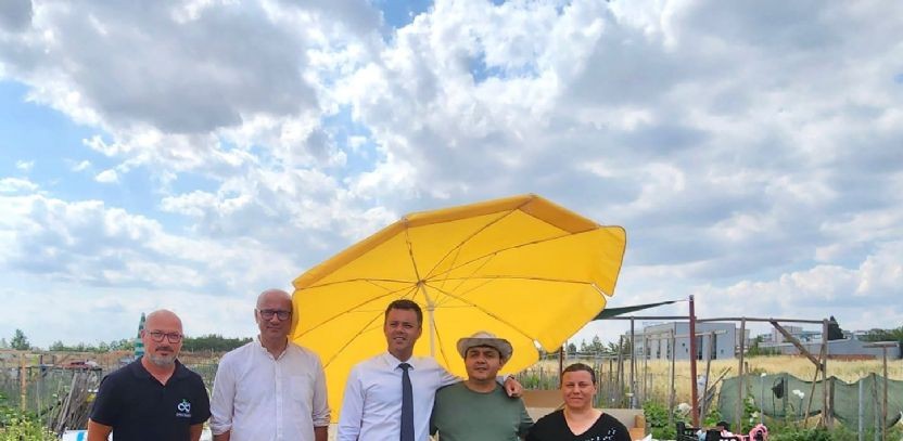 Başkan Sarıkurt, Hobi Bahçesini Ziyaret Etti