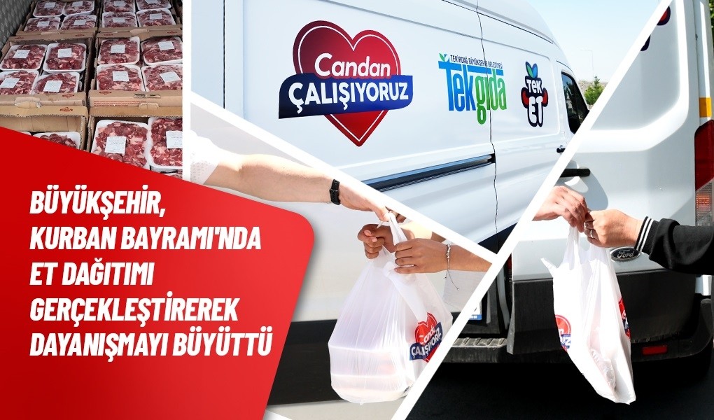 BÜYÜKŞEHİR’DEN KURBAN BAYRAMI’NDA ANLAMLI DESTEK