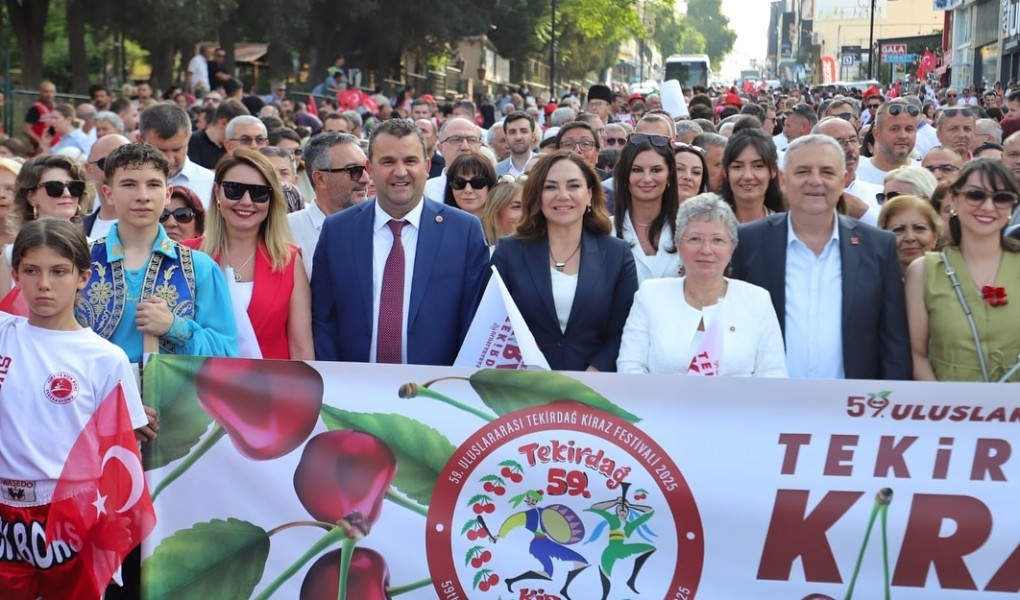 CANDAN BAŞKAN 59. KİRAZ FESTİVALİ’NİN AÇILIŞINA KATILDI