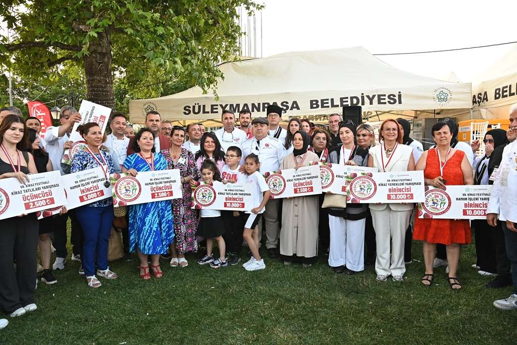 Hünerli Ellerin Kirazlı Lezzetleri Festival İçin Yarıştı