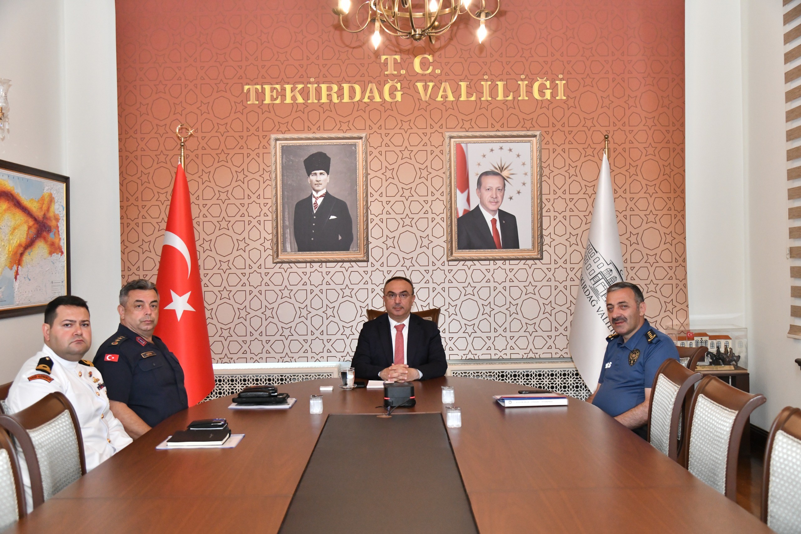 Vali Soytürk İçişleri Bakanımız Başkanlığında Düzenlenen VKS Toplantısına Katıldı