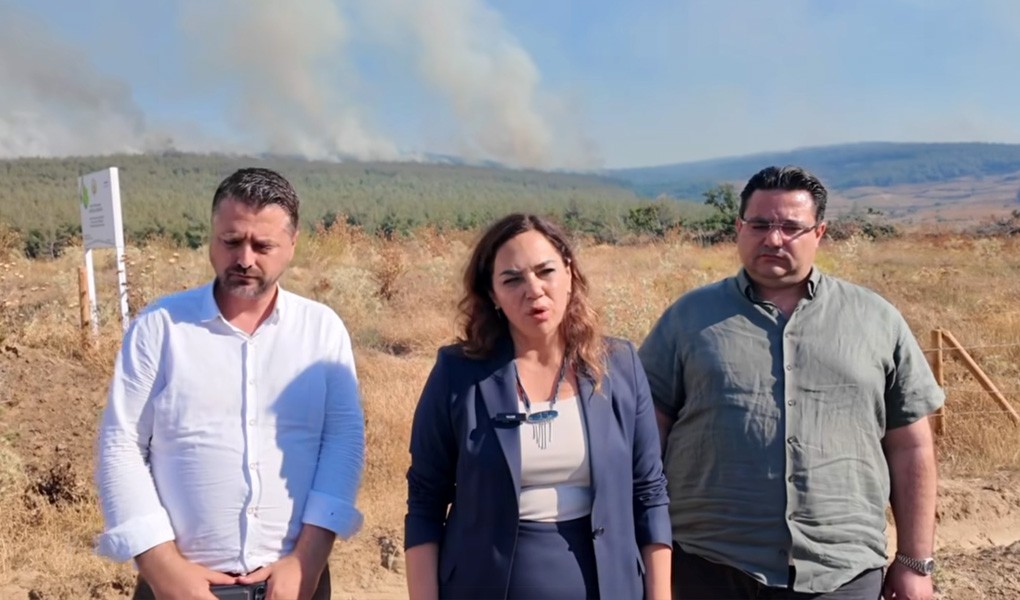 Candan Başkan’dan Şarköy’deki orman yangını için çağrı: “Havadan müdahale şart, acil destek bekliyoruz”