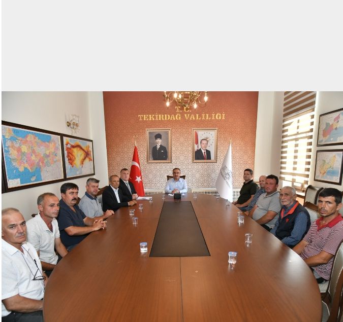 Vali Soytürk Yangın Mağduru Vatandaşlar İle Bir Araya Geldi