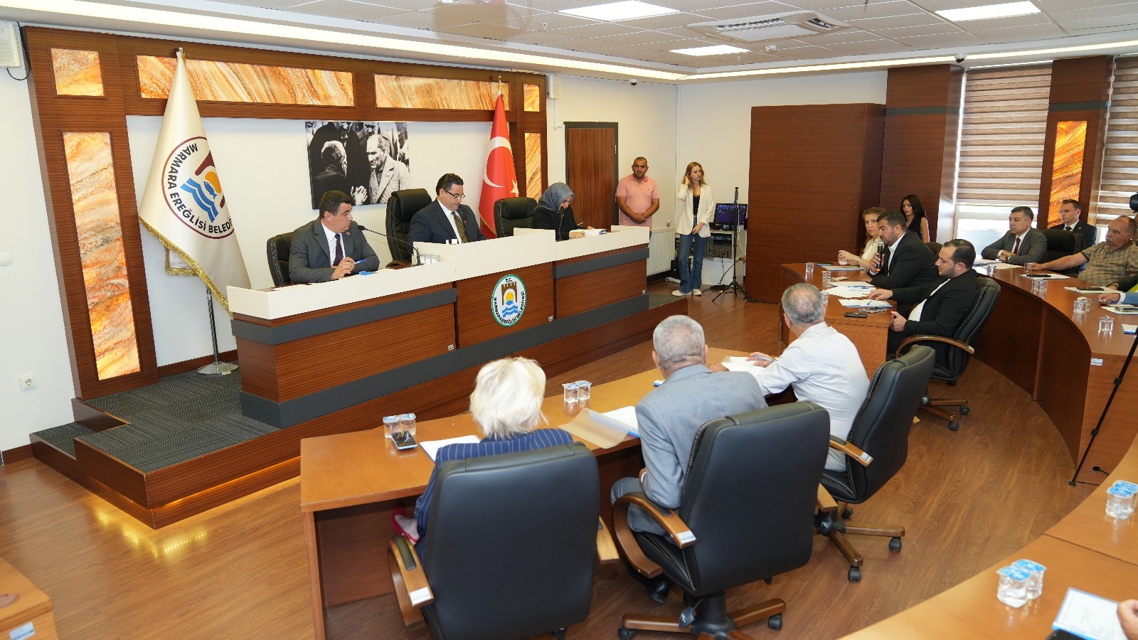 Marmaraereğlisi Belediye Meclisi Tatil Sonrası İlk Toplantısını Gerçekleştirdi