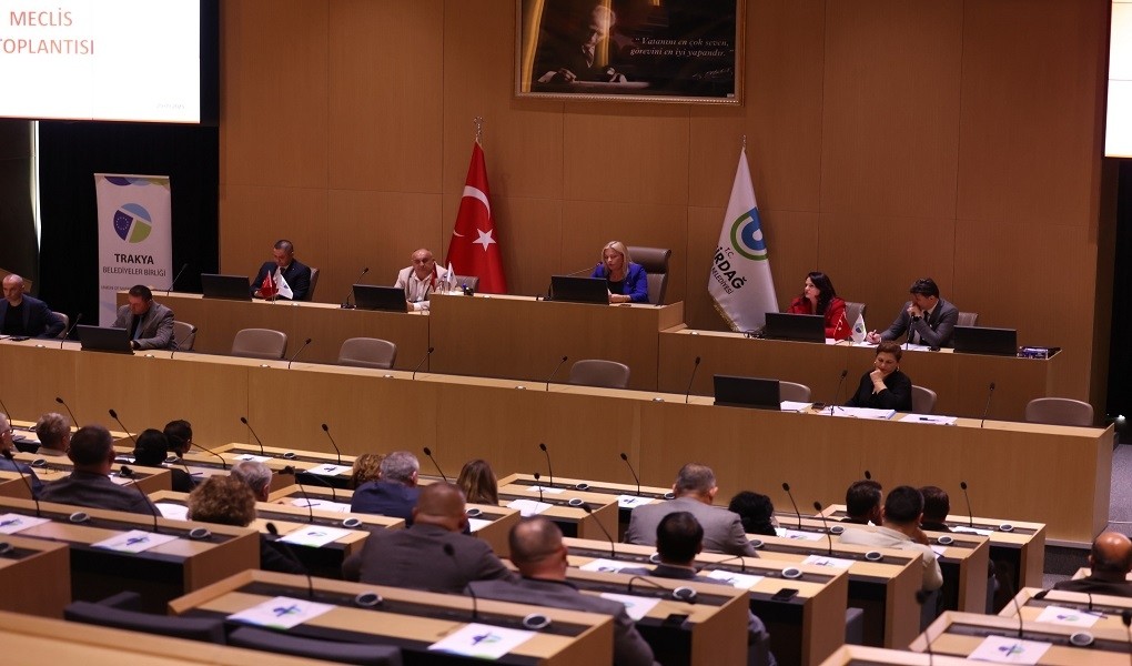 TRAKYA BELEDİYELER BİRLİĞİ EYLÜL AYI OLAĞAN MECLİS TOPLANTISI DÜZENLENDİ