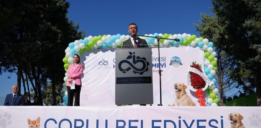 Çorlu Hayvan Bakımevi Açıldı