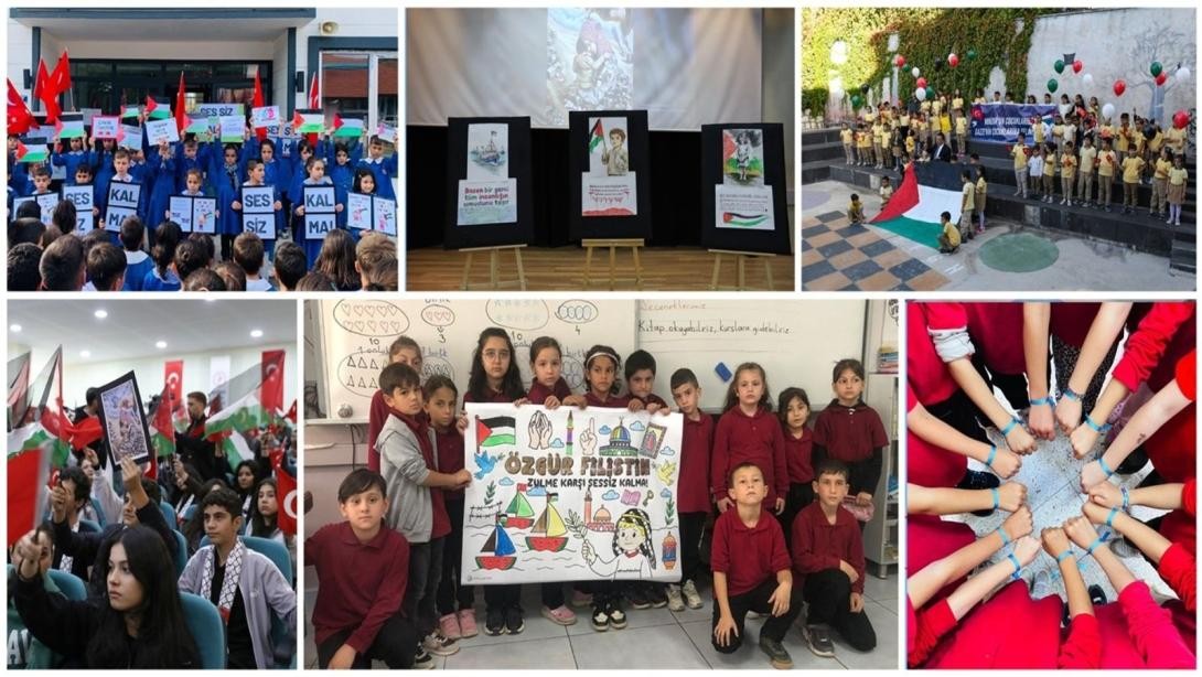 Okullarda “Filistin Farkındalık Etkinlikleri” Düzenlendi