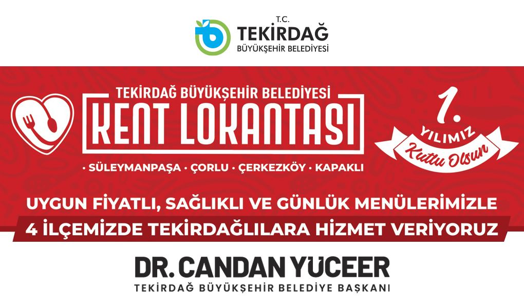 KENT LOKANTALARI 1 YAŞINDA