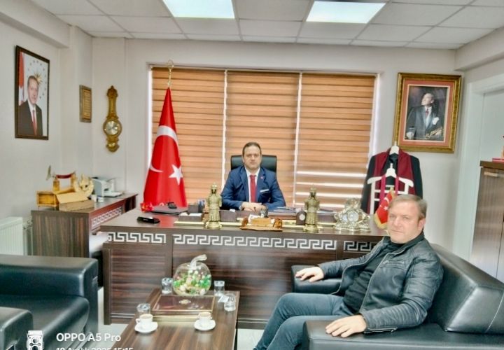 Söz Gazetesi’nden Hayrabolu Kaymakamı Eyüp Fırat’a Ziyaret