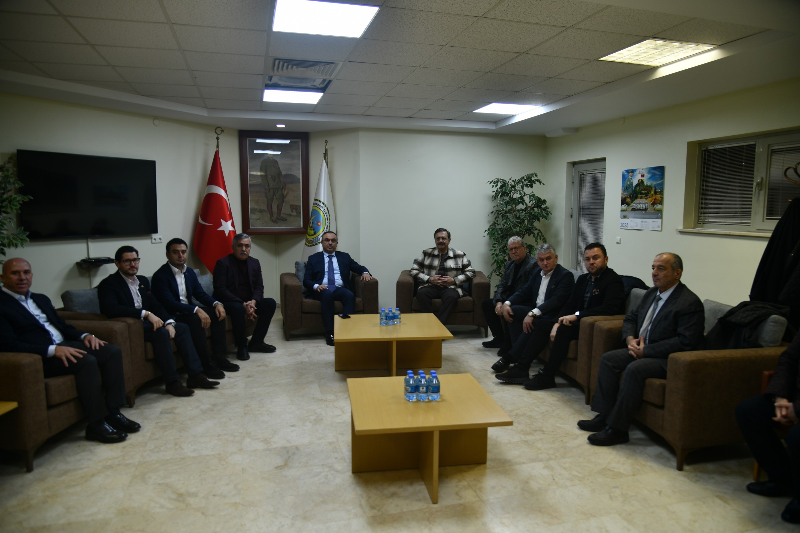 Vali Soytürk ve TOBB Başkanı Hisarcıklıoğlu Hande Sarı’nın Mevlidine Katıldı