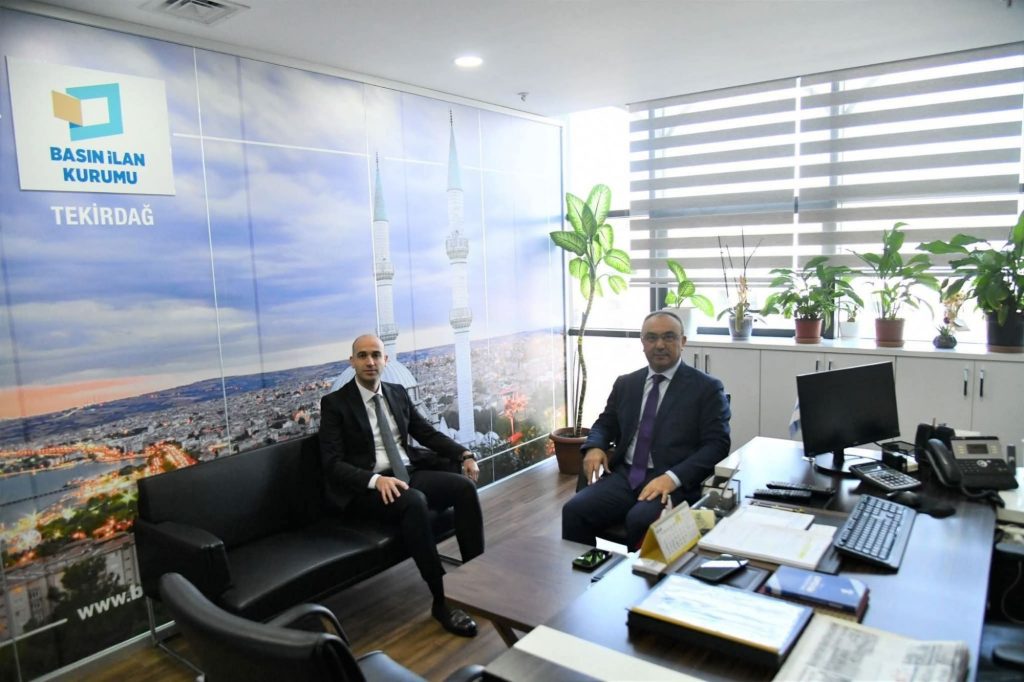 Vali Soytürk’ten Basın İlan Kurumu’na Nezaket Ziyareti