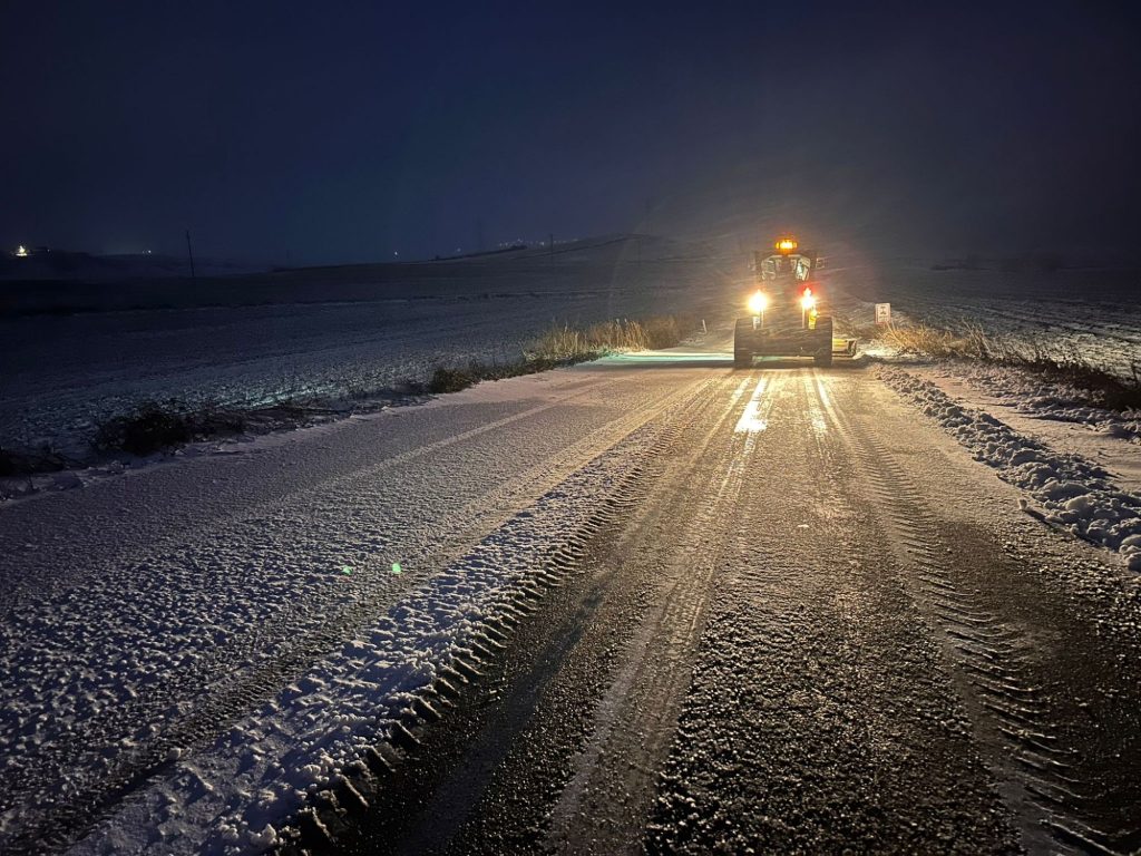 Süleymanpaşa Belediyesinden Kar Mesaisi