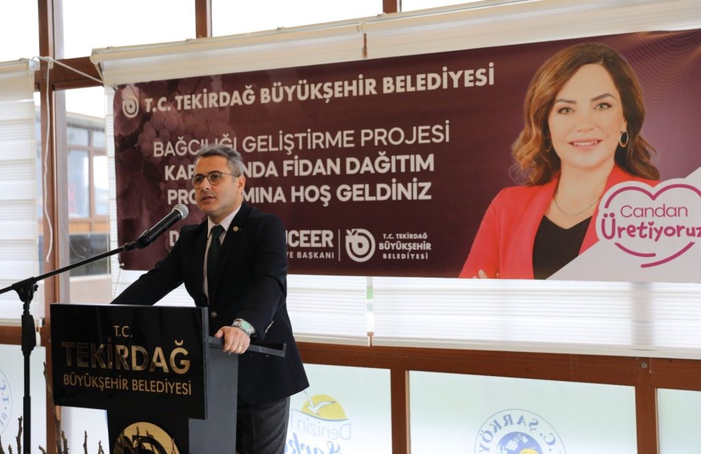 TEKİRDAĞ BÜYÜKŞEHİR ÜRETİCİYE NEFES OLUYOR