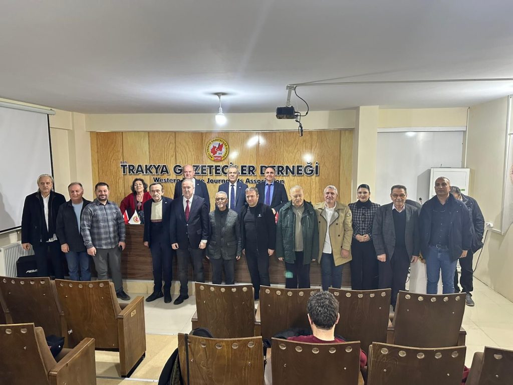 Batı Trakya Gazeteciler Derneği’nde Necmi Işıksal Güven Tazeledi