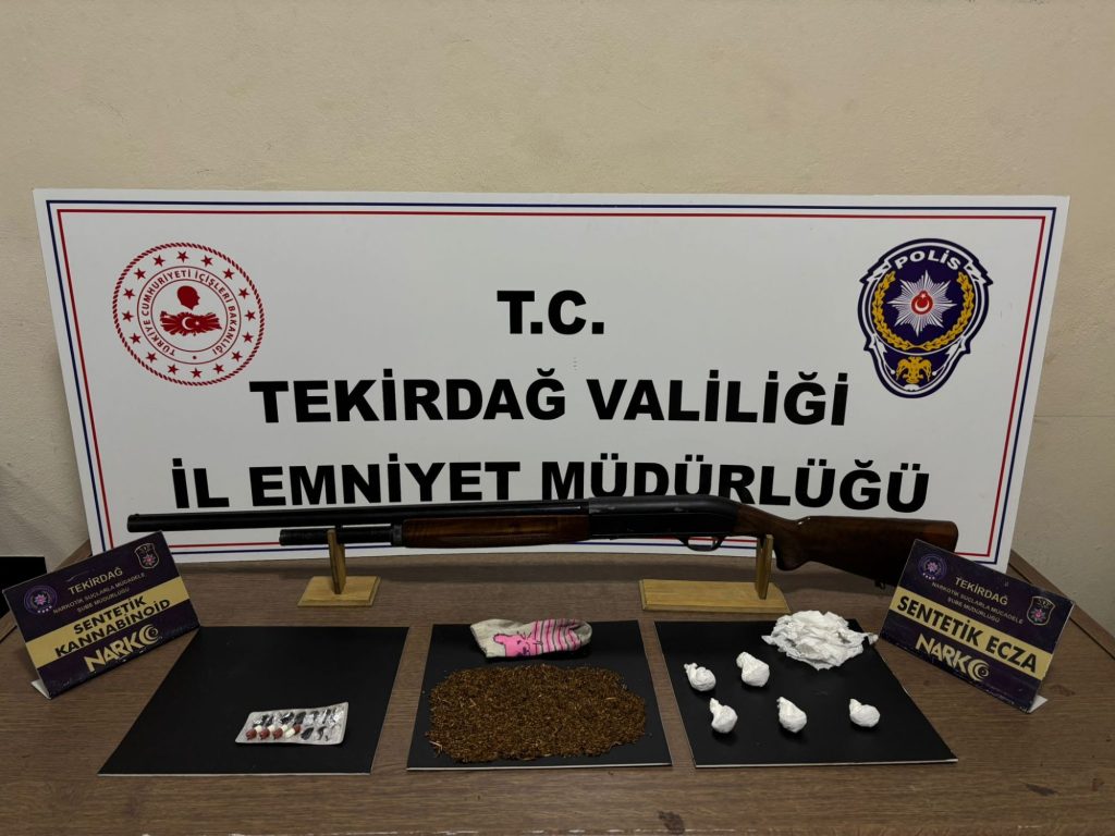 Tekirdağ’da Narkotik Operasyonları, 10 Tutuklama