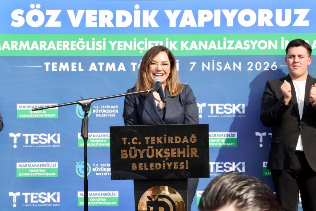 BÜYÜKŞEHİR VE TESKİ’DEN MARMARAEREĞLİSİ’NE DEV ALTYAPI HAMLESİ