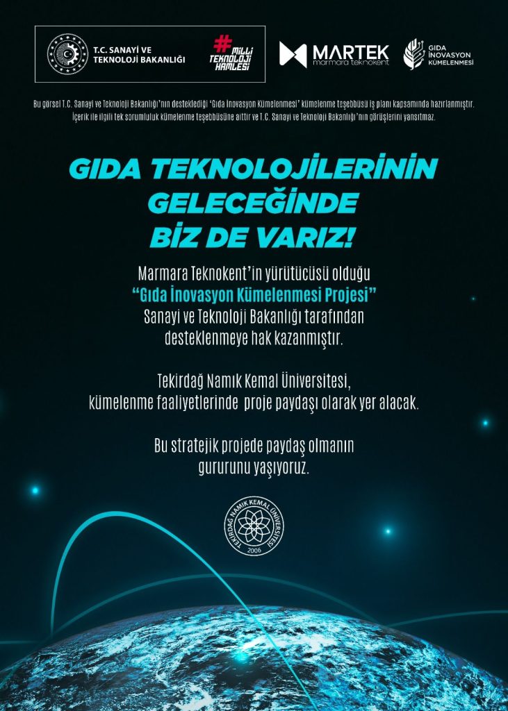 GIDA İNOVASYON KÜMELENMESİ’NDE DESTEK SÜRECİ RESMEN BAŞLADI