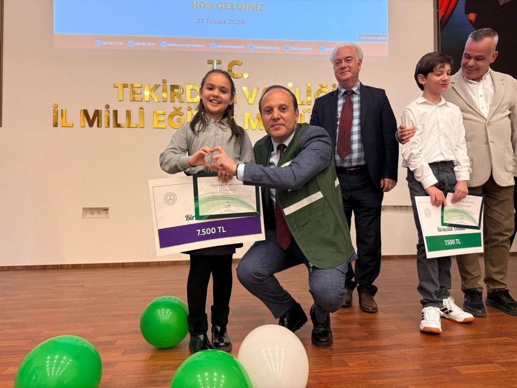 Yeşilay Sağlıklı Nesil Sağlıklı Gelecek Yetenek Yarışması İl Birincileri Ödüllerini Aldı