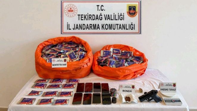 Marmaraereğlisi’nde Uyuşturucu Operasyonu: